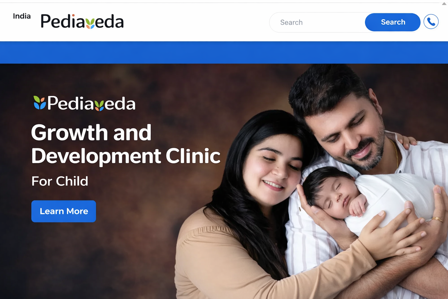 Family-focused Pediaveda wellness visual